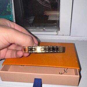 Louis Vuitton Bracelet Bangle with Diamonds.